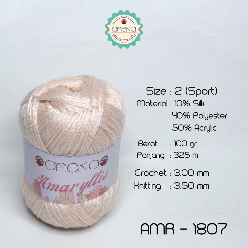 KATALOG - Amaryllis Yarn / Benang Rajut Amaryllis / Amarilis Silk Cotton