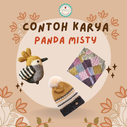 KATALOG - Benang Rajut Katun Panda Misty / Semprot Wol / Stonewashed Yarn - PART 2
