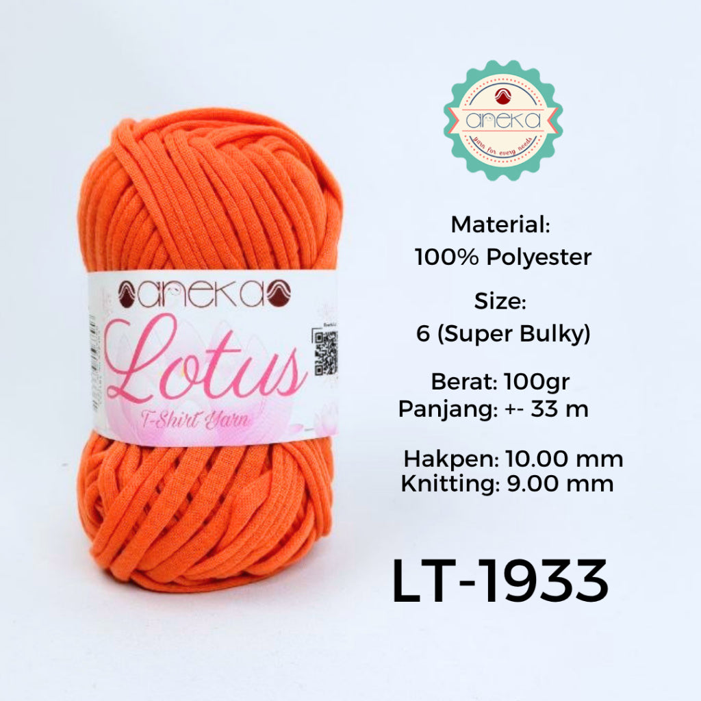 KATALOG - Benang Rajut Lotus / TShirt / Kaos Yarn PART 2