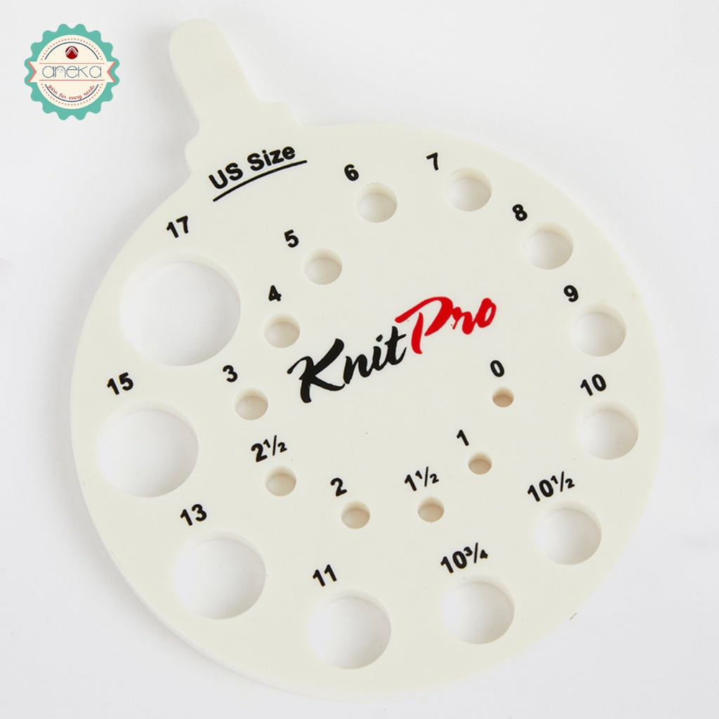 KnitPro - Needle View Sizer Round