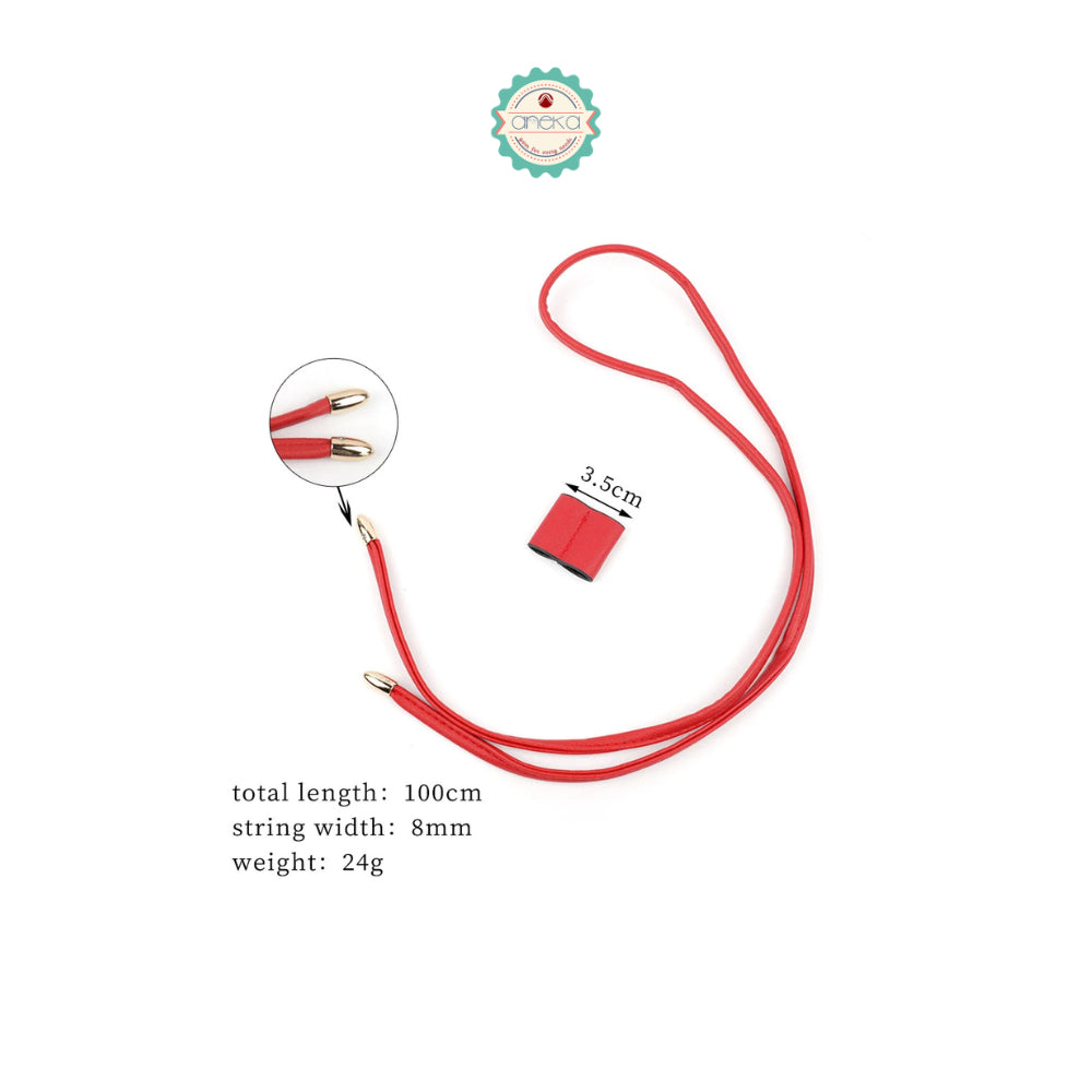 KATALOG - Tali Tas Serut Kulit Sintetis / Women Bucket Bag Drawstring Detachable PU Leather Bag Strap DIY Replacement