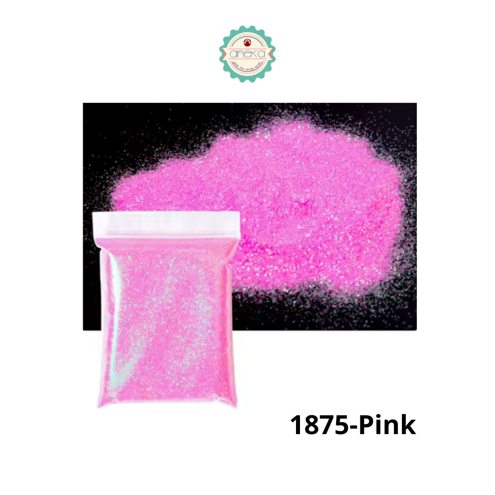 KATALOG - [50 gram] Glitter Warna Bubuk Halus / Serbuk Kerajinan DIY