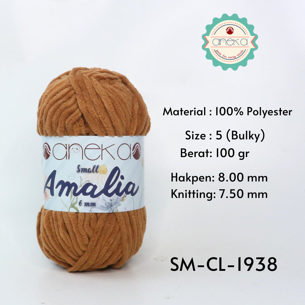 KATALOG - Benang Rajut Small Amalia / Chenille Crochet Knitting Yarn