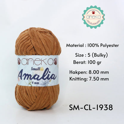 KATALOG - Benang Rajut Small Amalia / Chenille Crochet Knitting Yarn