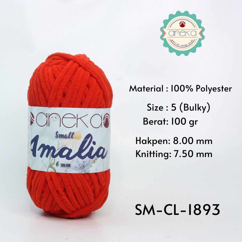KATALOG - Benang Rajut Small Amalia / Chenille Crochet Knitting Yarn