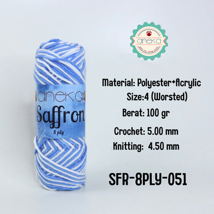 KATALOG - Benang Rajut Saffron 8 Ply / Crochet Knitting Yarn - Part 3