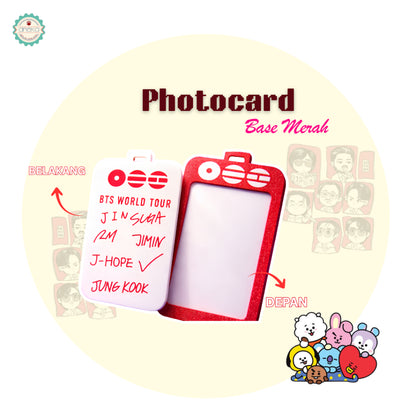 3D PRINT - BTS Fidget Clicker Karakter / Gantungan Kunci Arirang / Special Edition Character BT21 / Keychain / Photo Card Holder /