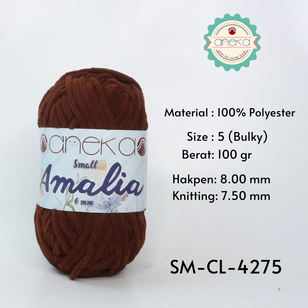 KATALOG - Benang Rajut Small Amalia / Chenille Crochet Knitting Yarn