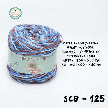 CATALOG - Sembur Mixed Balinese Cotton Knitting Yarn / Soft Cotton Big Ply Mambo