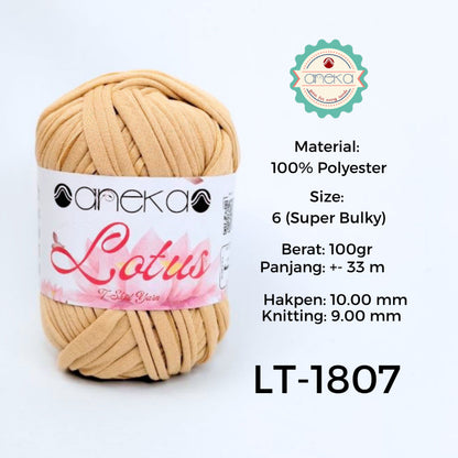 KATALOG - Benang Rajut Lotus / TShirt / Kaos Yarn PART 2