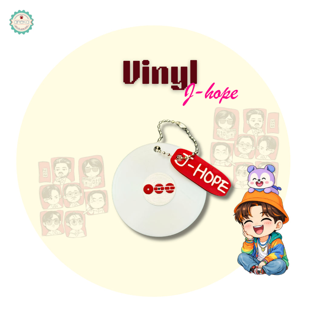 3D PRINT - BTS Fidget Clicker Karakter / Gantungan Kunci Arirang / Special Edition Character BT21 / Keychain / Photo Card Holder /