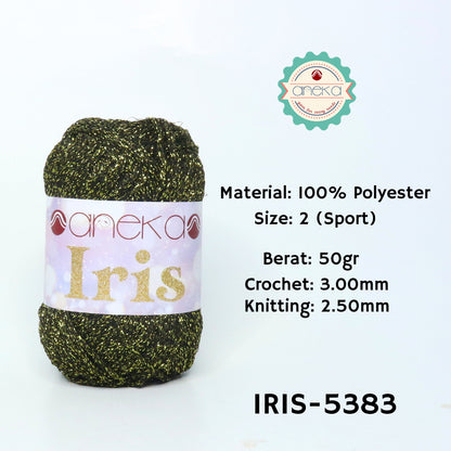 KATALOG - Benang Rajut Iris Glitter / Crochet Knitting Yarn