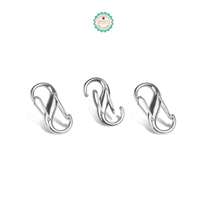 ANEKA - [5 PCS] Kait Dua Sisi  / Letter S Shape Buckle / Double Sided Keychain