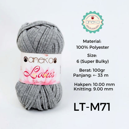 KATALOG - Benang Rajut Lotus / TShirt / Kaos Yarn Part 1