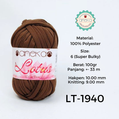 KATALOG - Benang Rajut Lotus / TShirt / Kaos Yarn PART 2