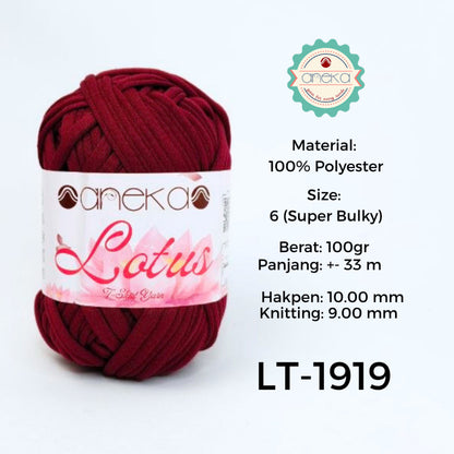 KATALOG - Benang Rajut Lotus / TShirt / Kaos Yarn PART 2