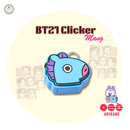 3D PRINT - BTS Fidget Clicker Karakter / Gantungan Kunci Arirang / Special Edition Character BT21 / Keychain / Photo Card Holder /