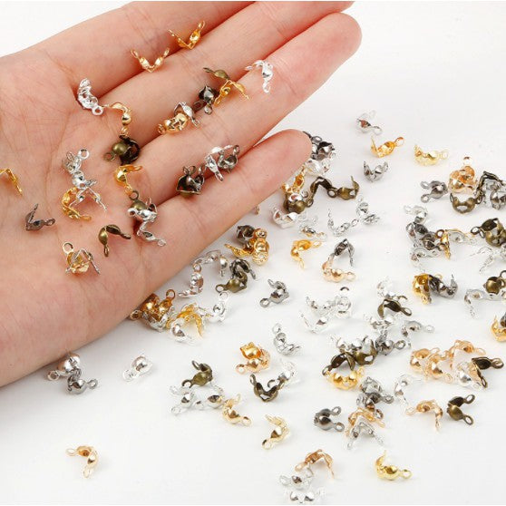ANEKA - [12PCS] Konektor Clasp Kepala Ganda Handmade DIY