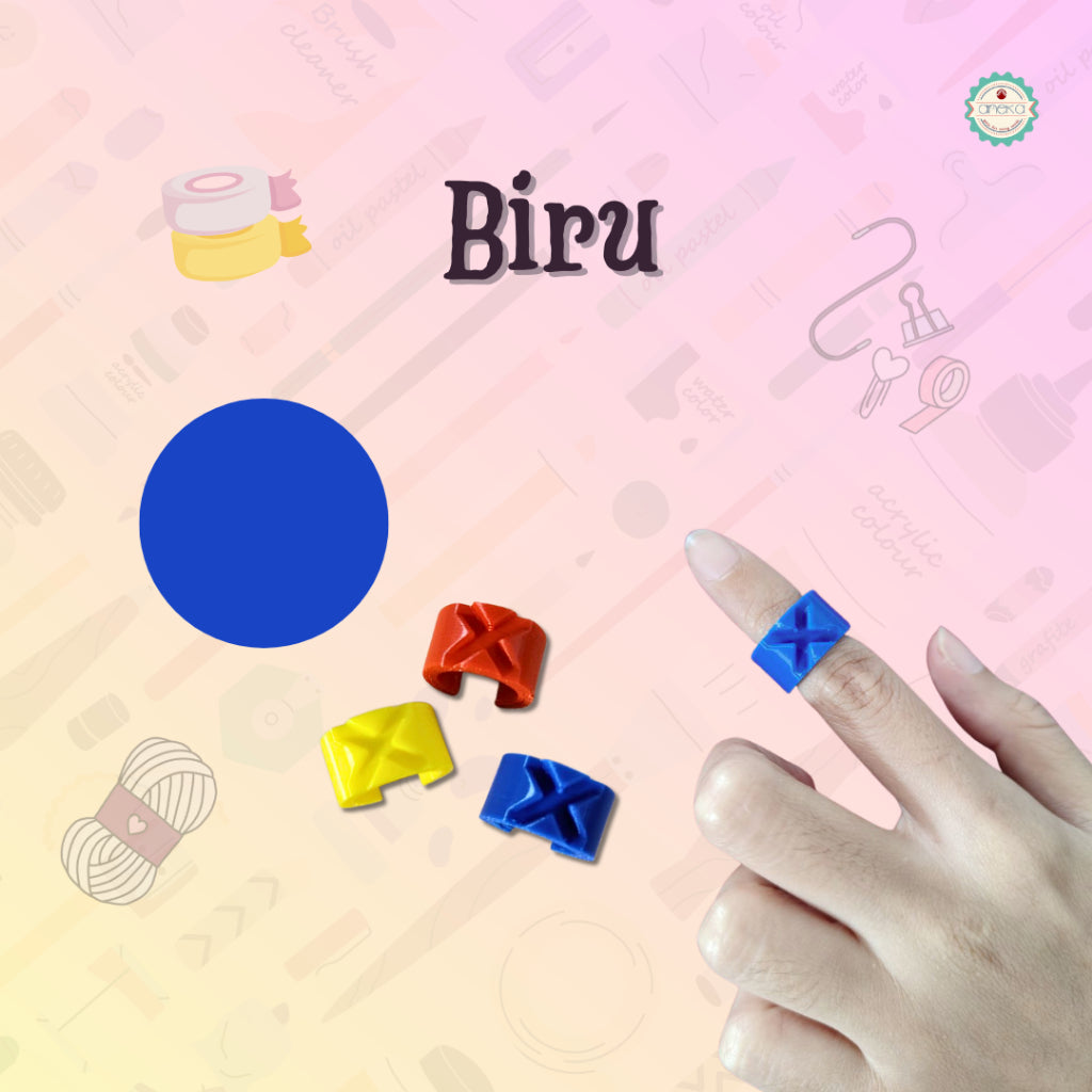 KATALOG - [PRE-ORDER] 3D Print Peralatan Rajut / Kerajinan / Cutter / Ring Thimble / Crafting Tools DIY