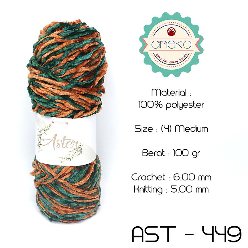 KATALOG - Benang Rajut Bludru ASTER MIX SEMBUR / Velvet Knitting Yarn PART 2