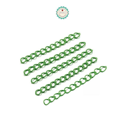 ANEKA - [5PCS] Rantai Konektor Warna 5cm /  Extended Extension Tail Chain Lobster Connector Jewelry