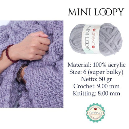 KATALOG - Benang Rajut Mini Loopy / Icelandic / Tapestry Weaving Yarn / Macrame Part 1