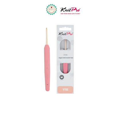 KNITPRO - Vybe Single Ended Crochet Hooks / Alat Rajut Hakpen