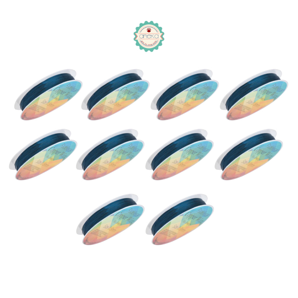 KATALOG - [1 SLOP] Kawat Stainless / Steel Wire For Bracelet / Tiger Tail Beading / 10 PCS