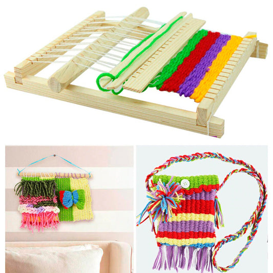 ANEKA - Mini Weaving Kit / Alat Tenun Mini / Wooden Weaving Kit