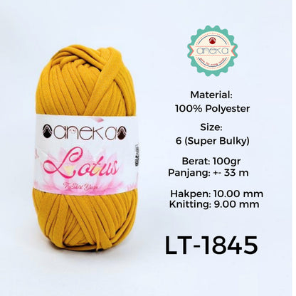 KATALOG - Benang Rajut Lotus / TShirt / Kaos Yarn PART 2