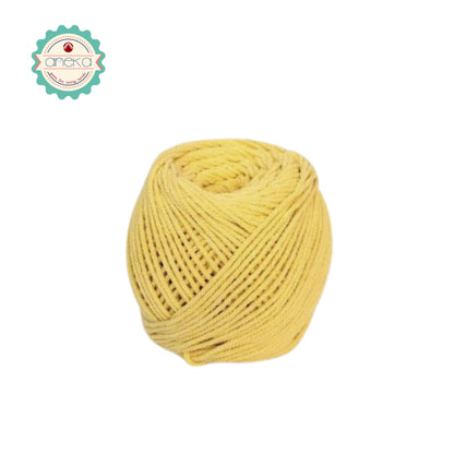 KATALOG - [100gr - 1.5mm] Benang Tali Katun Makrame Bali Warma Rajut / Macrame Cotton Rope Crochet