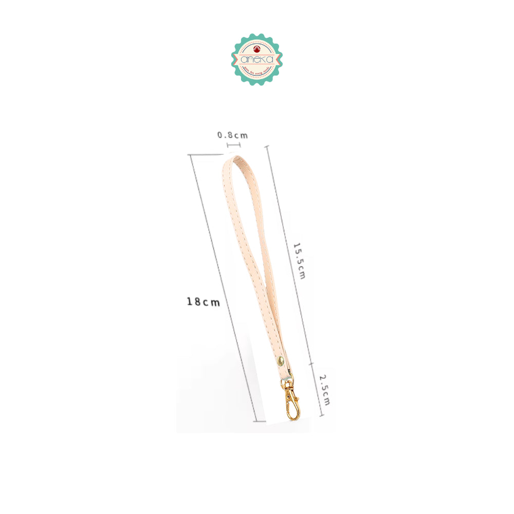 KATALOG - Phone Strap Kulit / Tas / Dompet / PU Leather Wrist Band Phone Lanyard for Cellphone Case Wallet Bag