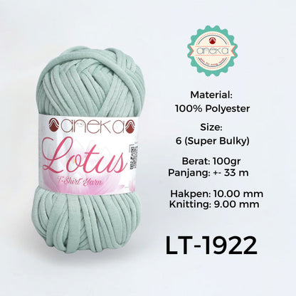 KATALOG - Benang Rajut Lotus / TShirt / Kaos Yarn Part 1