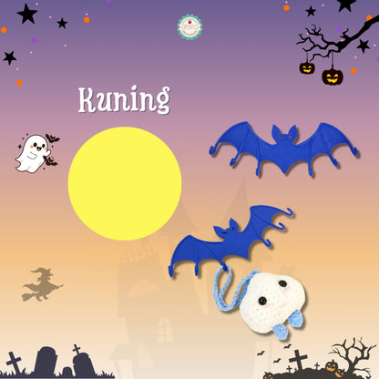 ANEKA  - [PRE-ORDER] 3D Print Bat Hook / Gantungan Kunci / Kait Special Halloween / DIY Alat Perlengkapan Rajut / Printing Dimensi Aksesoris