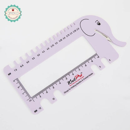 KnitPro - Needle & Crochet View Sizer With Yarn Cutter