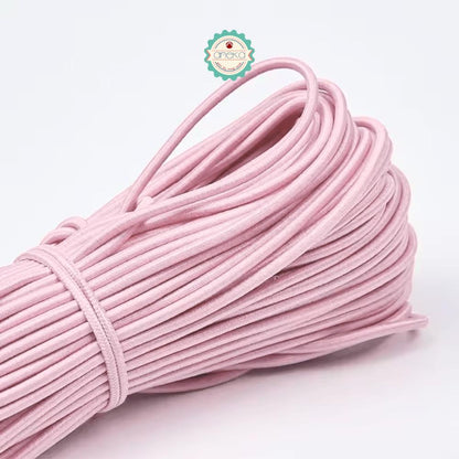 KATALOG - [+-10m / 50gr] Tali String 2.5mm Elastis Warna /  Braided Elastic Cord / Beading Threads Stretch String / DIY Craft Sewing Accessories