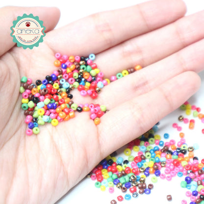 6/o 8/o 11/o Hiroshima Sand Mote / Mute Bead Beads / Doff Glossy Jewelry Mote - 15 grams