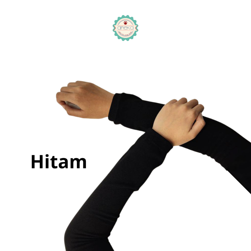 KATALOG - Manset Premium Nilon Tebal Tangan Panjang / Inner Hijab / Kaos Tangan / Handsock / Baju Wanita