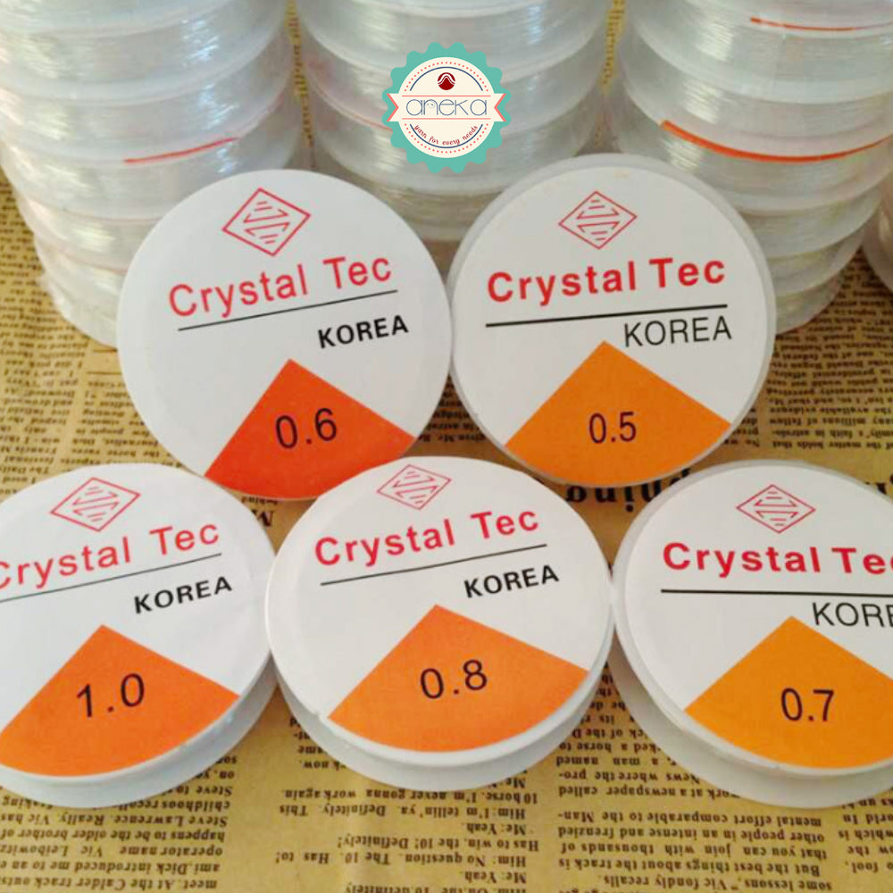 KATALOG - [SLOP - REJECT] Senar Elastis / Tali Karet Transparan / Crystal Tec