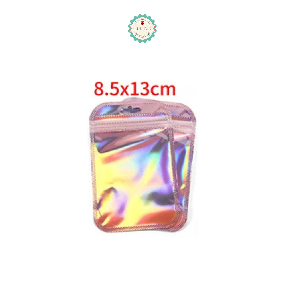 KATALOG - [10 PCS] Plastik Ziplock / Plastic Hologram / Karakter Lucu Kartun / Pastel / PVC / Cute Character