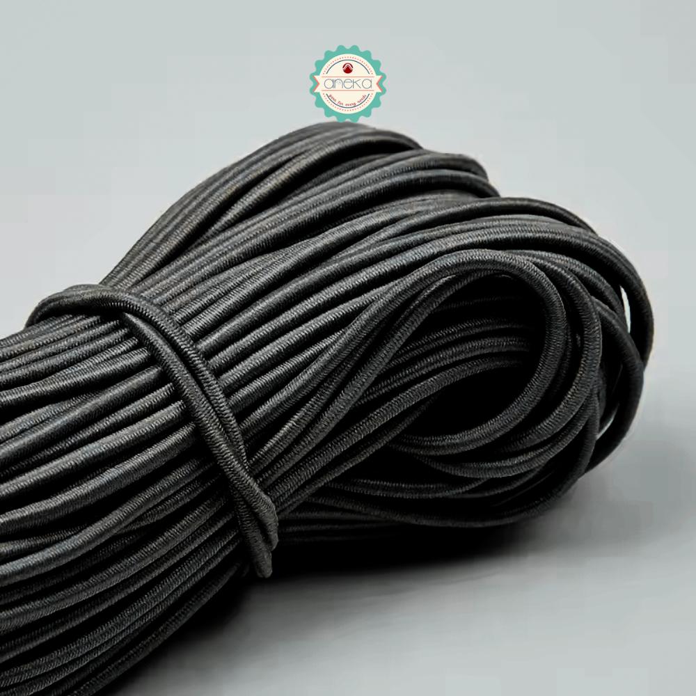 KATALOG - [+-10m / 50gr] Tali String 2.5mm Elastis Warna /  Braided Elastic Cord / Beading Threads Stretch String / DIY Craft Sewing Accessories