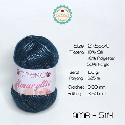 KATALOG - Amaryllis Yarn / Benang Rajut Amaryllis / Amarilis Silk Cotton