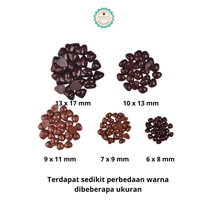 ANEKA - [5 PCS] Hidung Boneka / Hidung Amigurumi Segitiga / Nose Doll