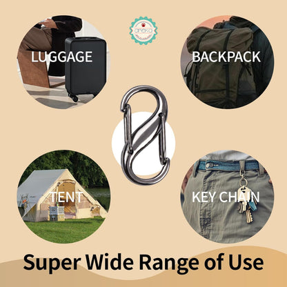 ANEKA - [5 PCS] Kait Dua Sisi  / Letter S Shape Buckle / Double Sided Keychain
