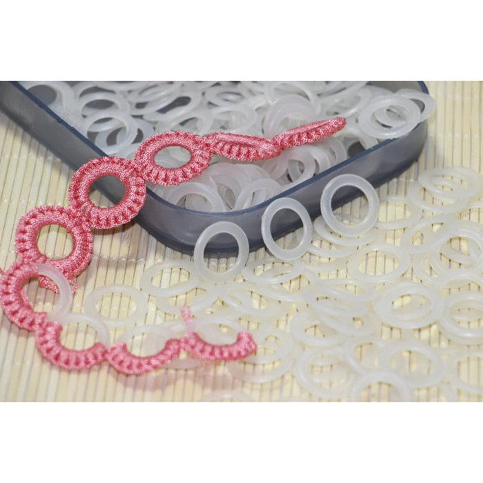 ANEKA - [10PCS] Plastic Net DIY / Plastik Ring 20mm Tas Rajut Crochet