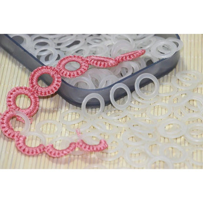 ANEKA - [10PCS] Plastic Net DIY / Plastik Ring 20mm Tas Rajut Crochet