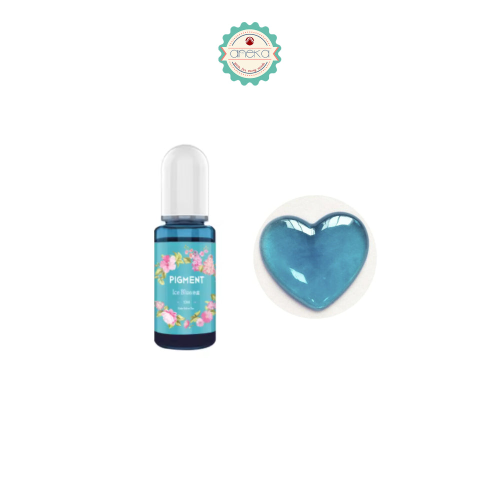 KATALOG - [10 ml] Pewarna Cair Pigmen Resin / Crystal Clear Dye / Bening
