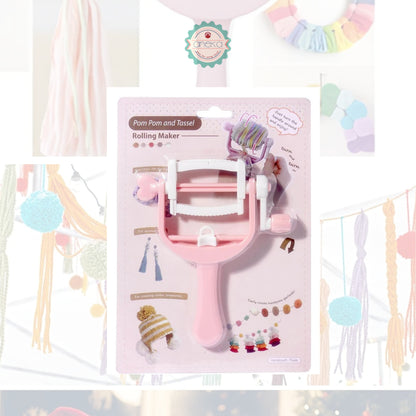 ANEKA - Alat Pembuat Pom - Pom Tassel / Maker Set Tool / DIY Craft Project