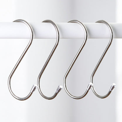 ANEKA - [5pcs] Gantungan Serbaguna Model S Stainless - Hook S Model Stainless