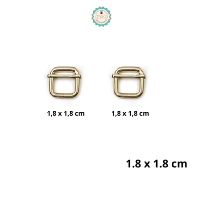 ANEKA - [2PCS] Rel Tas / Ring Jalan Kotak